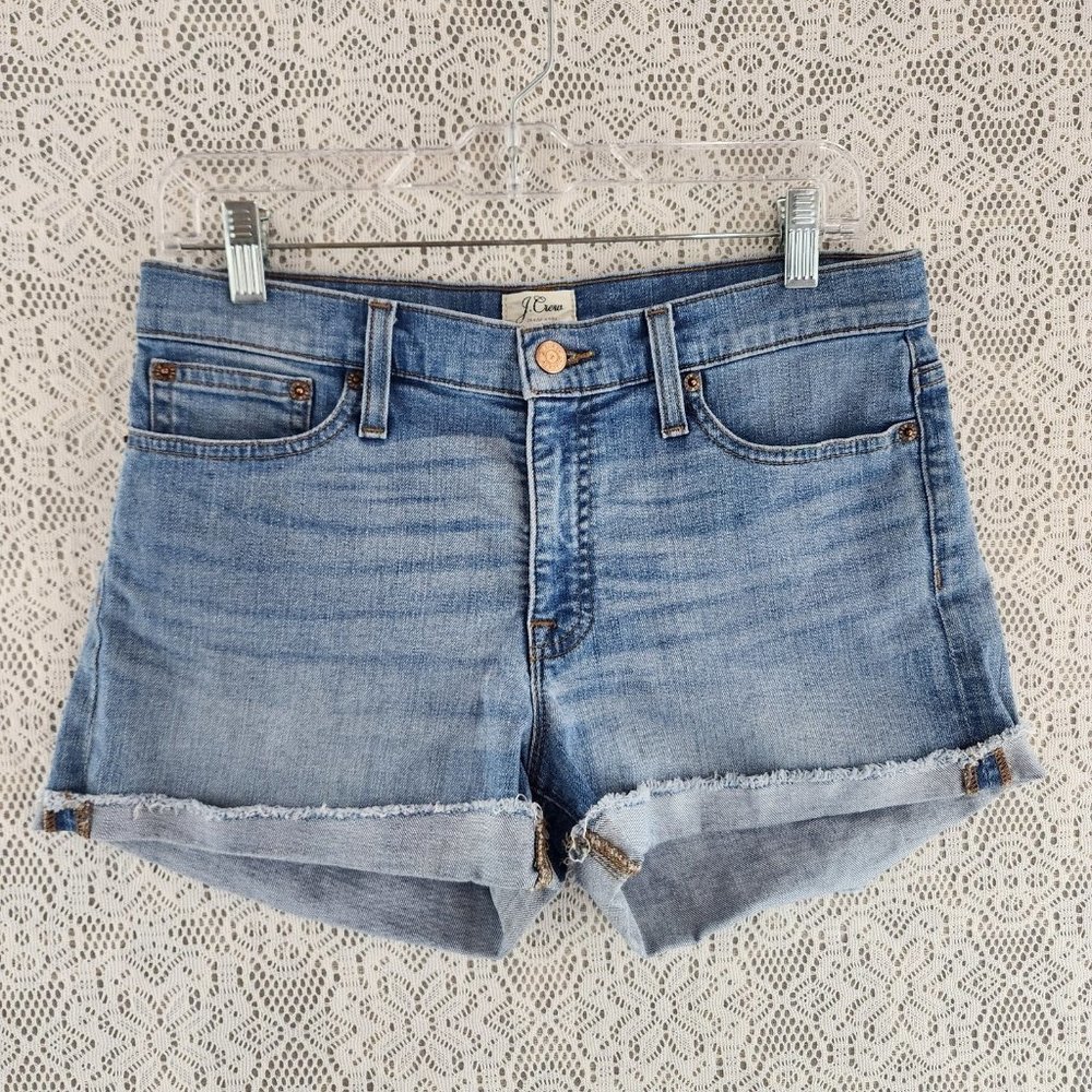 J. Crew Light Blue Denim Cutoff Shorts